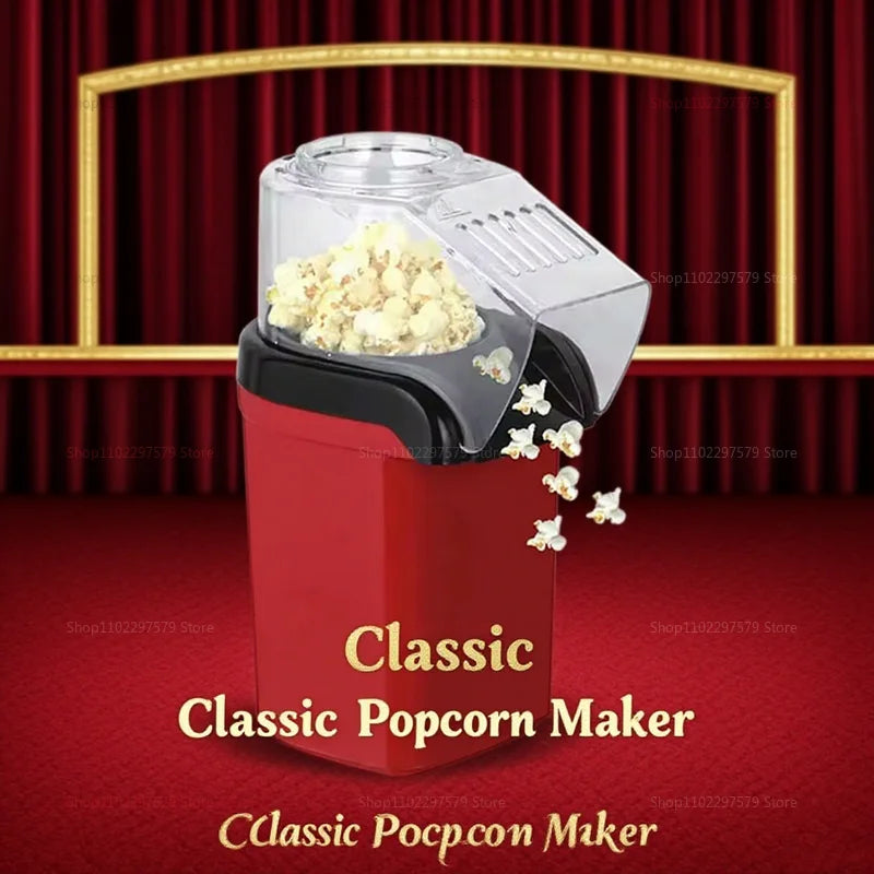 2025 NEW Electric home popcorn manufacturer mini blower type corn machine for snack gifts, suitable for party and movie nights