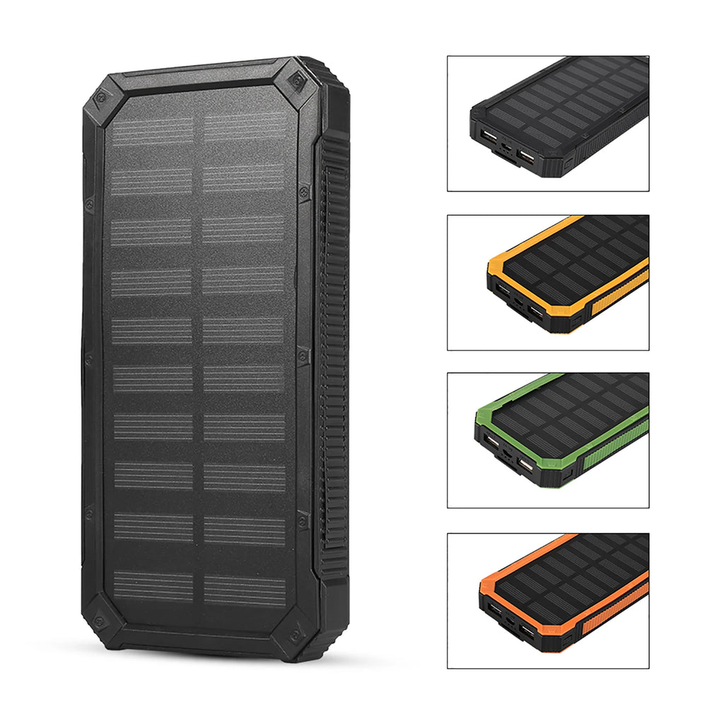 Mobile Power Bank Power Bank Case Solar Power Bank Portable 20000mAh Fast Charging Dual USB Polar Mobile Power Bank Case DIY Kit