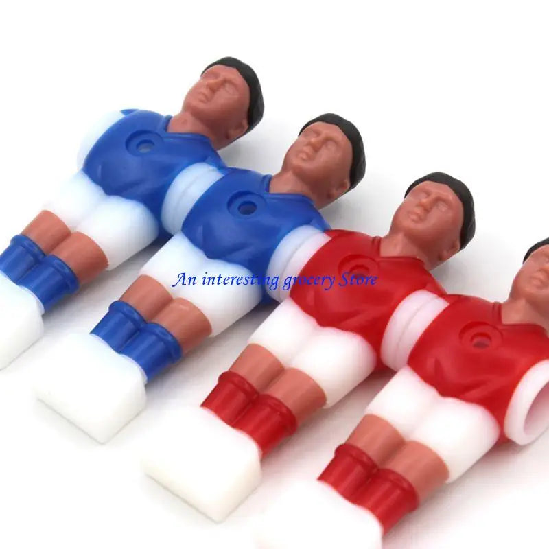 652D 4Pcs/pack Foosball Men Foosball Players Set Colorful Foosball Replacements Parts