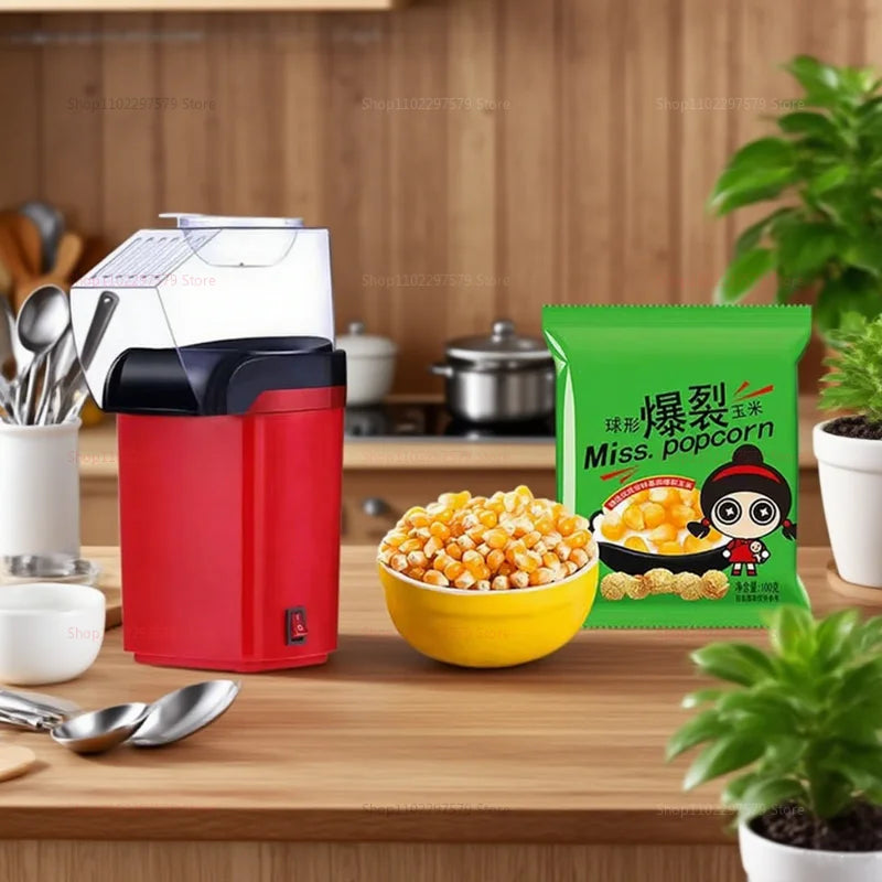 2025 NEW Electric home popcorn manufacturer mini blower type corn machine for snack gifts, suitable for party and movie nights